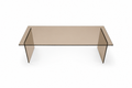 Glass Coffee Table (Bronze)