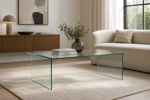 Glass Coffee Table (Extra Clear)
