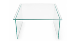 Square Coffee Table (Extra Clear)